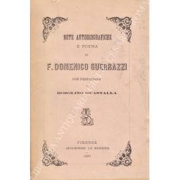Note autobiografiche e poema