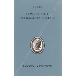 Opuscoli di filosofia sociale