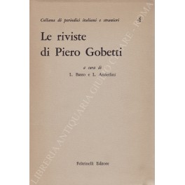 Le riviste di Piero Gobetti