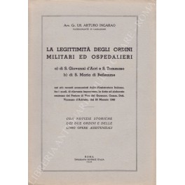 La legittimità degli ordini militari ed ospedalieri