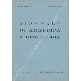 Giornale di araldica e genealogia