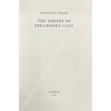 The theory of the leisure class