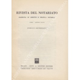 La rivista del Notariato