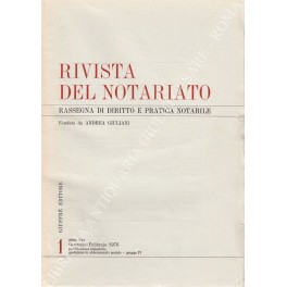 Rivista del Notariato