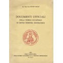 Documenti ufficiali della nobile accademia di Santa Teodora Imperatrice