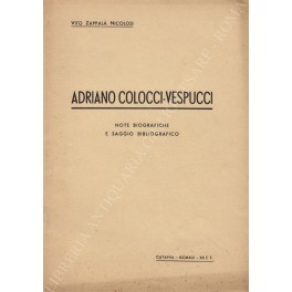 Adriano Colocci - Vespucci