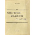 Notes d'histoire ecclesiastique valdotaine