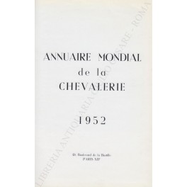 Annuaire mondial de la chevalerie 