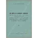 Una dotta ed elaborata ordinanza della Prima Sezione del Tribunale Civile e Penale di Trani del 26 ottobre 1948