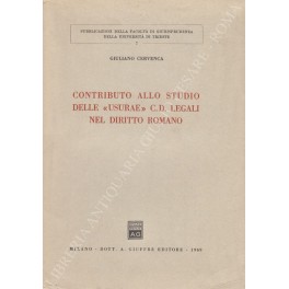 Contributo allo studio delle usurae