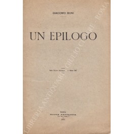 Un epilogo