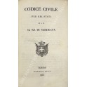 Codice civile per gli Stati di S.M. il Re di Sardegna