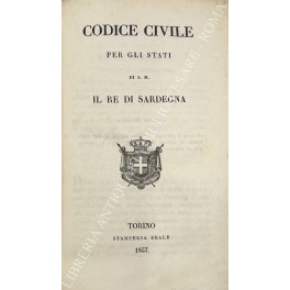 Codice civile per gli Stati di S.M. il Re di Sardegna