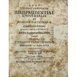 De iure civili dissertationes varie De iure civili dissertationes varie