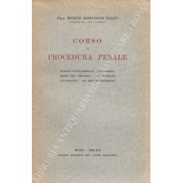 Corso di procedura penale