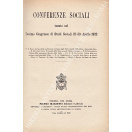 Conferenze sociali tenute nel Decimo Congresso