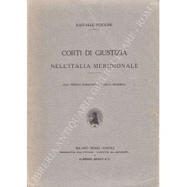 Corti di giustizia nell'Italia meridionale (dal pe