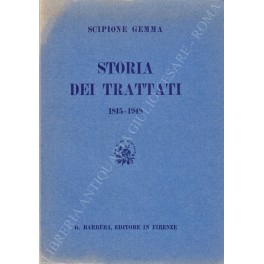 Storia dei trattati e degli atti diplomatici europei