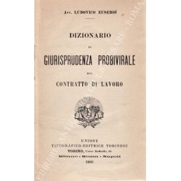 Dizionario di giurisprudenza probivirale