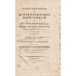 Rogerii Beneventani de dissensionibus dominorum Rogerii Beneventani de dissensionibus dominorum