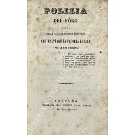 Polizia del foro Polizia del foro