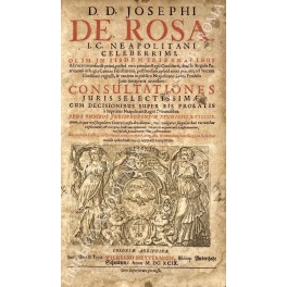 Consultationes juris selectissimae Consultationes juris selectissimae