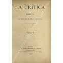 La Critica. Rivista di letteratura, storia e filosofia