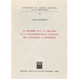 Il pensiero di V. E. Orlando