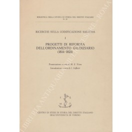 Ricerche sulla codificazione sabauda