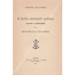 Il diritto elettorale politico secondo la Costituzione