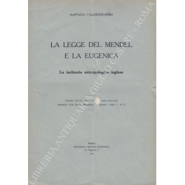 La legge del Mendel e la eugenica