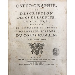 Osteo-graphie ou description des os de l'adulte Osteo-graphie ou description des os de l'adulte