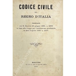 Codice civile del Regno d'Italia