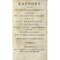 Rapport fait au nom de la commission chargee de l'examen des papiers