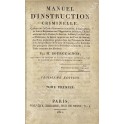 Manuel d'instruction criminelle