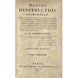 Manuel d'instruction criminelle