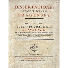 Dissertationes medicae selectiores pragenses