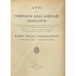 Atti della Commissione delle assemblee Legislative