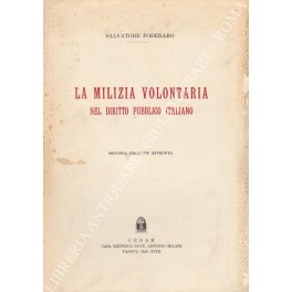 La milizia volontaria nel diritto pubblico italiano