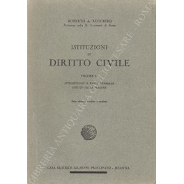 Istituzioni di diritto civile Istituzioni di diritto civile