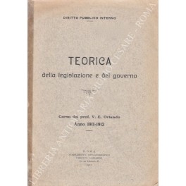 Teorica della legislazione e del governo Teorica della legislazione e del governo