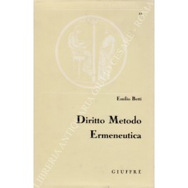 Diritto Metodo Ermeneutica