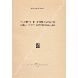 Partiti e Parlamento nello Stato contemporaneo
