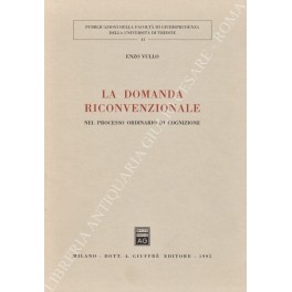 La domanda riconvenzionale nel processo ordinario di cognizione