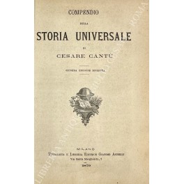 Compendio della Storia universale Compendio della Storia universale