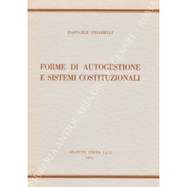 Forme di autogestione e sistemi costituzionali