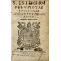 S. Isidori Pelusiotae Epistolae Latine nunc primum editae. Interprete Andrea Schotto