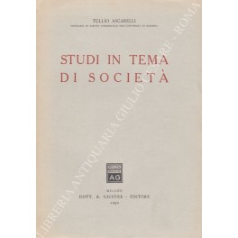 Studi in tema di società