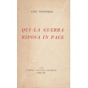 Qui la guerra riposa in pace