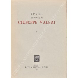 Studi in onore di Giuseppe Valeri Studi in onore di Giuseppe Valeri